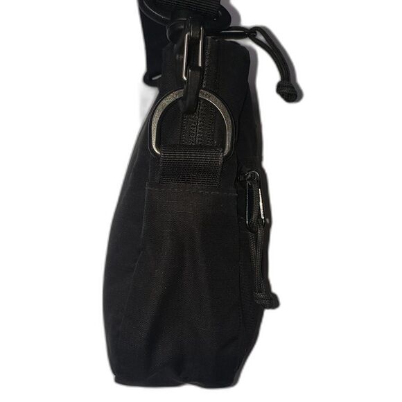 SUPREME SS17 Black Cross Body Nylon Bag Unisex Hiking Camping - Picture 3 of 14